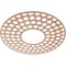 Ekena Millwork Fink Wood Fretwork Pierced Ceiling Medallion, Cherry, 38"OD x 13 3/4"ID x 1/4"T CMWP38X38X0250FFCH - alternate 2